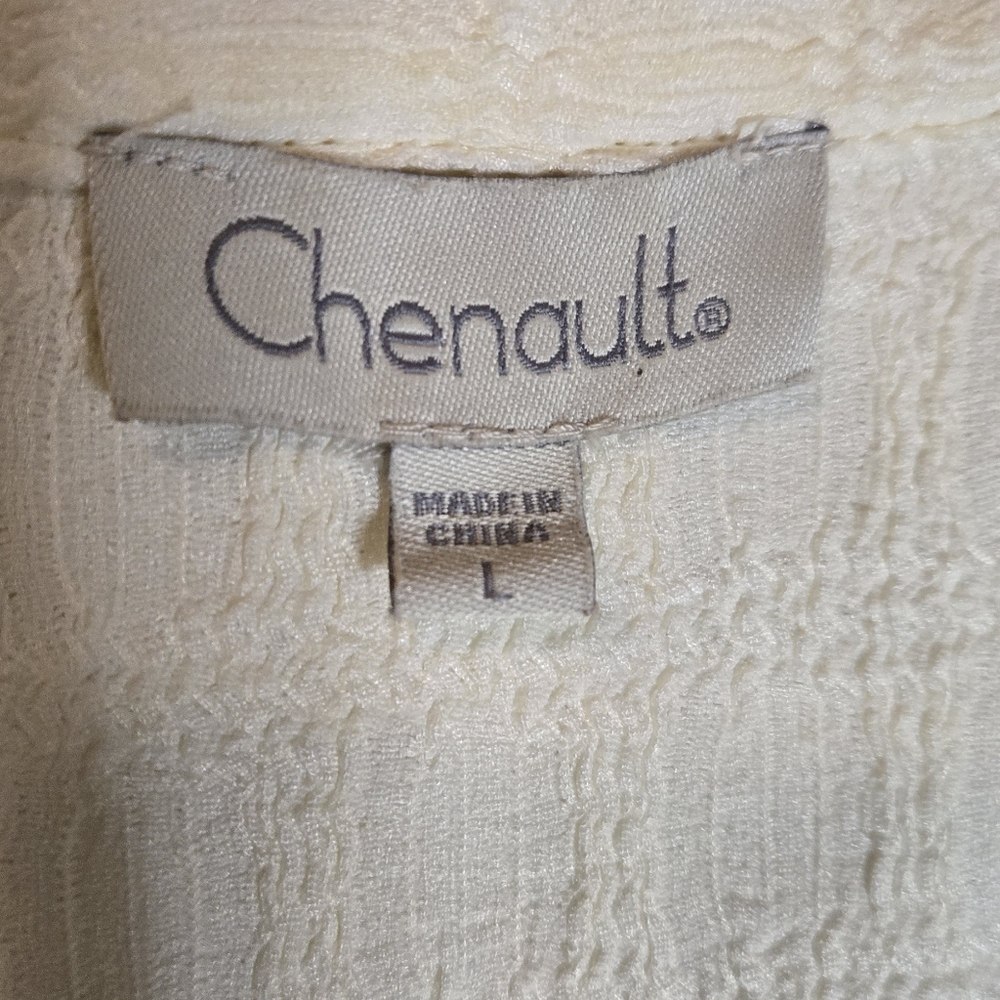 Chenault Cream Button-Down Shirt - Picture 2 of 4